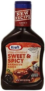 Kraft Sweet & Spicy Barbecue Sauce Slow Simmered 510 g