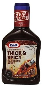 Kraft Thick & Spicy Barbecue Sauce Slow Simmered 510 g