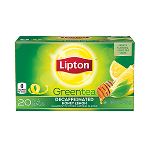 Lipton Green Tea Decaffeinated Honey & Lemon 25 g x20
