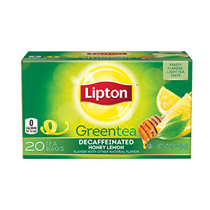 Lipton Green Tea Decaffeinated Honey & Lemon 25 g x20
