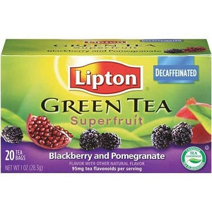 Lipton Green Tea Super Fruit Blackberry & Pomegranate 28.3 g x20