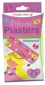 Masterplast Princess Plasters Waterproof x75