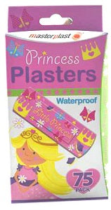 Masterplast Princess Plasters Waterproof x75