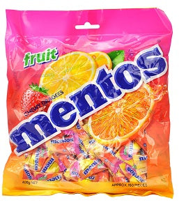 Mentos Chewy Dragges Fruit 140 g x40