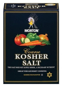 Morton Coarse Kosher Salt 1.36 kg