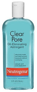 Neutrogena Clear Pore Oil-Eliminating Astringent 236 ml
