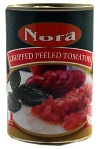 Nora Chopped Peeled Tomatoes 400 g