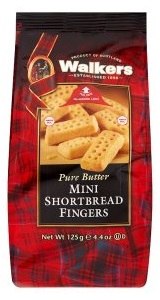 Walkers Pure Butter Mini Shortbread Fingers 125 g