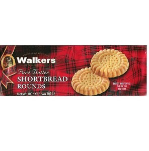 Walkers Pure Butter Shortbread Rounds 100 g