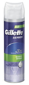 Gillette Series Shaving Foam Sensitive Skin 200 ml