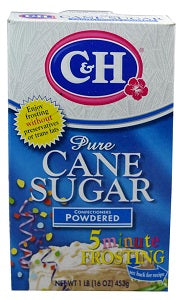 C & H Pure Cane Sugar Powdered 453 g