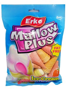 Erko Mallow Plus Ice Cream Mallow Strawberry 100 g