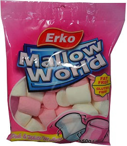 Erko Mallow World Pink & White Marshmallow Fat Free 150 g