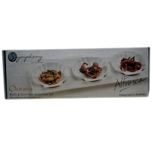 Symphony Alfresco Oceana Appetizer Set 40 x 12 cm x4