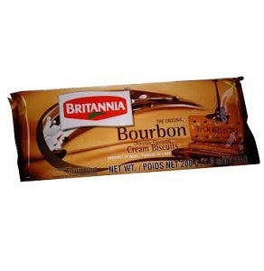 Britannia Bourbon Chocolate Cream Biscuit 196 g