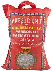 President Parboiled Basmati Rice 5 kg