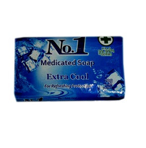 No.1 Medicated Soap Extra Cool 70 g x6