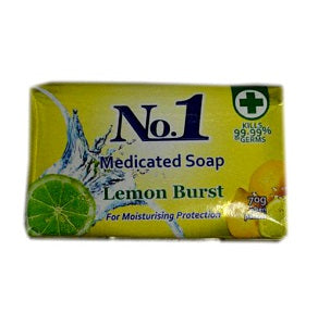 No.1 Medicated Soap Lemon Burst 70 g x6