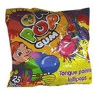 OK Pop Lollipop Gum Tongue Painter With Gum 285 g x25