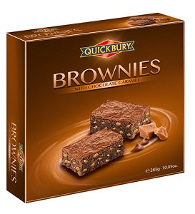 Quickbury Brownies With Chocolate Caramel 285 g