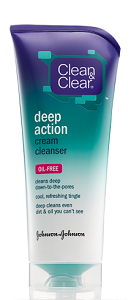 Clean & Clear Deep Action Cream Cleanser Oil Free 184 g