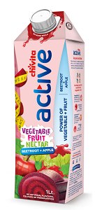 Chivita Active Vegetable Fruit Nectar Beetroot & Apple 100 cl