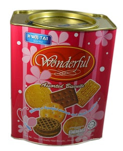 Hwa Tai Wonder Assorted Biscuit Tin 800 g