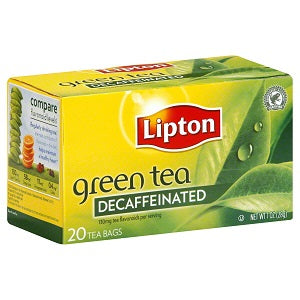 Lipton Green Tea Decaffeinated 28 g x20
