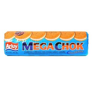 Arluy Megachok Vanilla Cream Biscuits 500 g