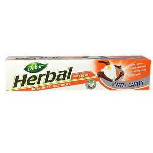 Dabur Herbal Toothpaste With Clove Anti-Cavity 160 g