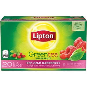 Lipton Green Tea Red Goji & Raspberry x20
