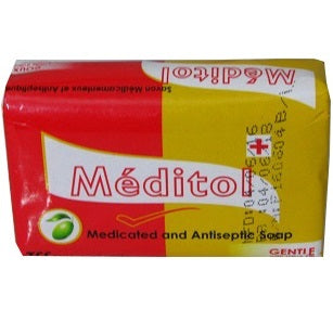 Meditol Medicated & Antiseptic Soap Gentle With Olive Oil 90 g x6