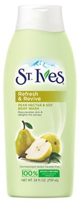 St. Ives Body Wash Pear Nectar & Soy 709 ml