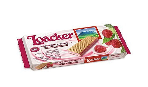 Loacker Quadratini Raspberry Yoghurt Wafer 110 g