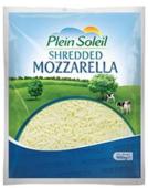 Plein Soleil Shredded Mozzarella 400 g