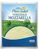 Plein Soleil Shredded Mozzarella 900 g