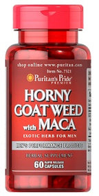 Puritan's Pride Men's Horny Goat Weed 60 Capsules