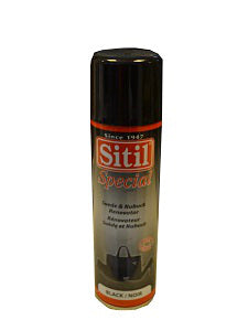 Sitil Special Suede & Nubuck Spray Polish Renovator Black 250 ml