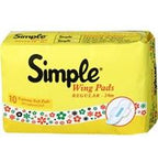 Simple Wing Pads Regular 24 cm x10