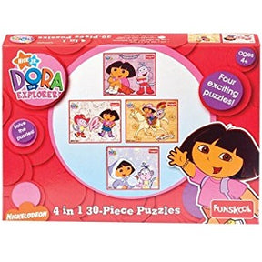 Funskool Dora The Explorer Puzzle 4 in 1 x30