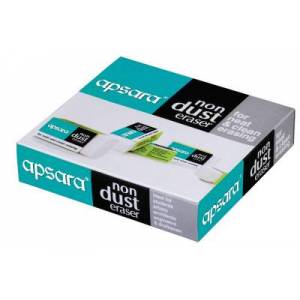 Nataraj Apsara Non-Dust Jumbo Eraser x20