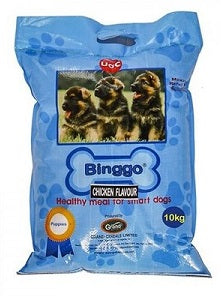 Binggo Puppies Dog Food Chicken 10 kg