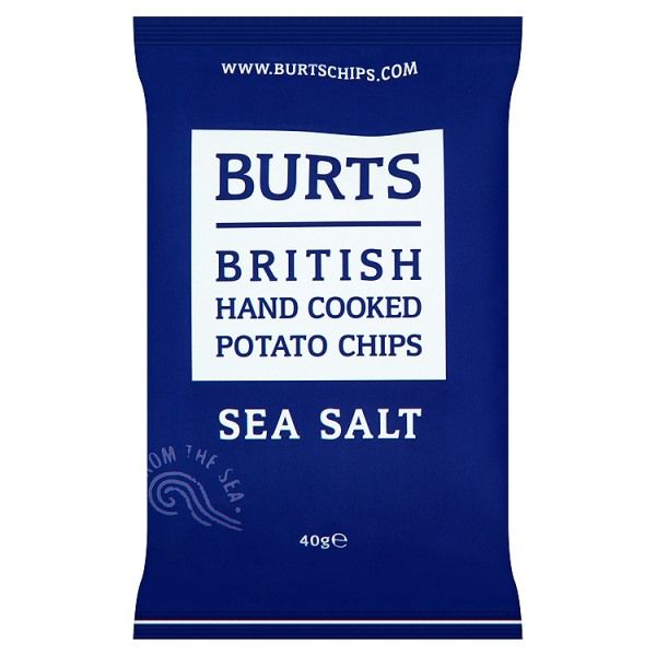Burts Potato Chips Sea Salt 40 g
