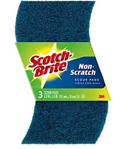 Scotch Brite Heavy Duty Scour Pads 152 x 96 mm x3