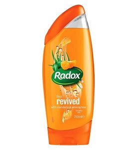 Radox Shower Gel Feel Revived With Mandarin & Lemongrass 250 ml