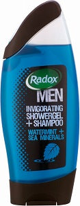 Radox Shower Scrub For Men With Mint & Sea Minerals 250 ml