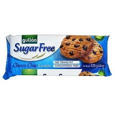 Gullon Choco Chip Cookies Sugar Free 125 g