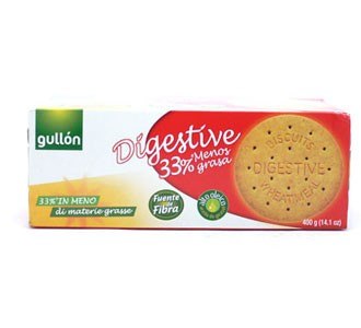 Gullon Digestive Biscuit 33 Percent Reduced Fat 400 g