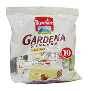 Loacker Gardena Fingers Wafer With White Hazelnut Cream 125 g x10