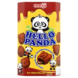 Meiji Hello Panda Choco Biscuits With Chocolate Flavour Filling 50 g